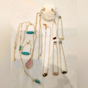 Kendra Scott jewelry lot. SOLD AS A LOT ONLY